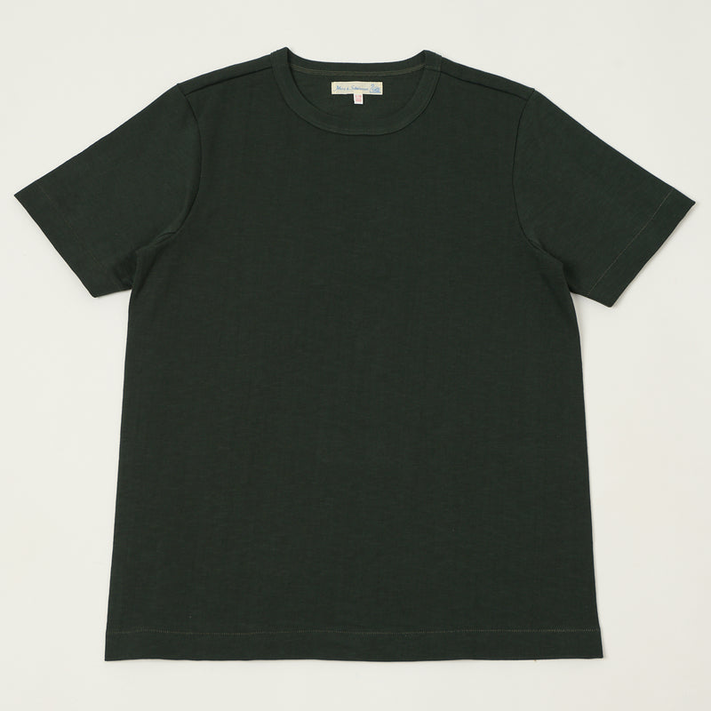 Merz b. Schwanen 2S14 Relaxed Heavyweight T-Shirt - Forest