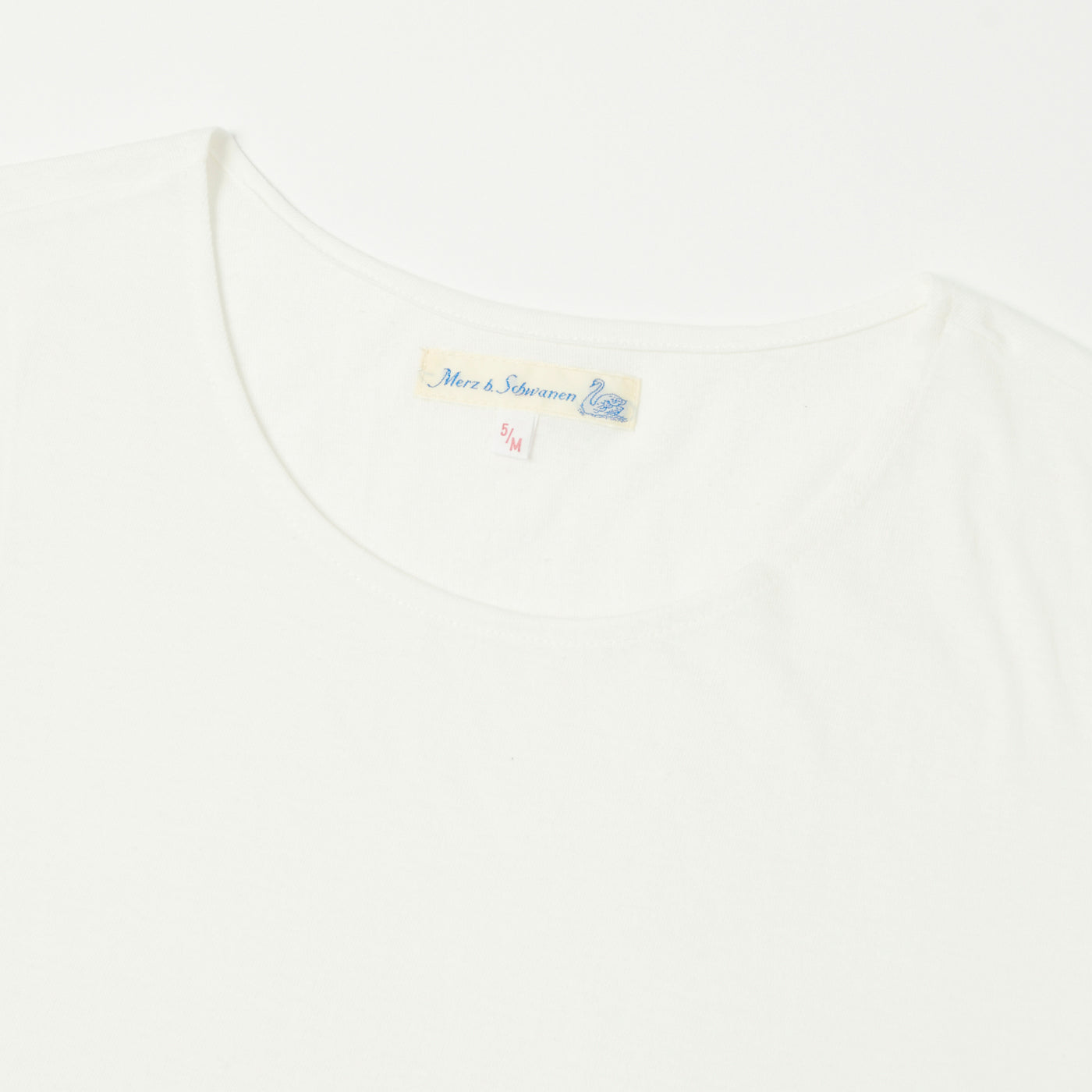 Merz b. Schwanen 114 Lightweight 1920s T-Shirt - White