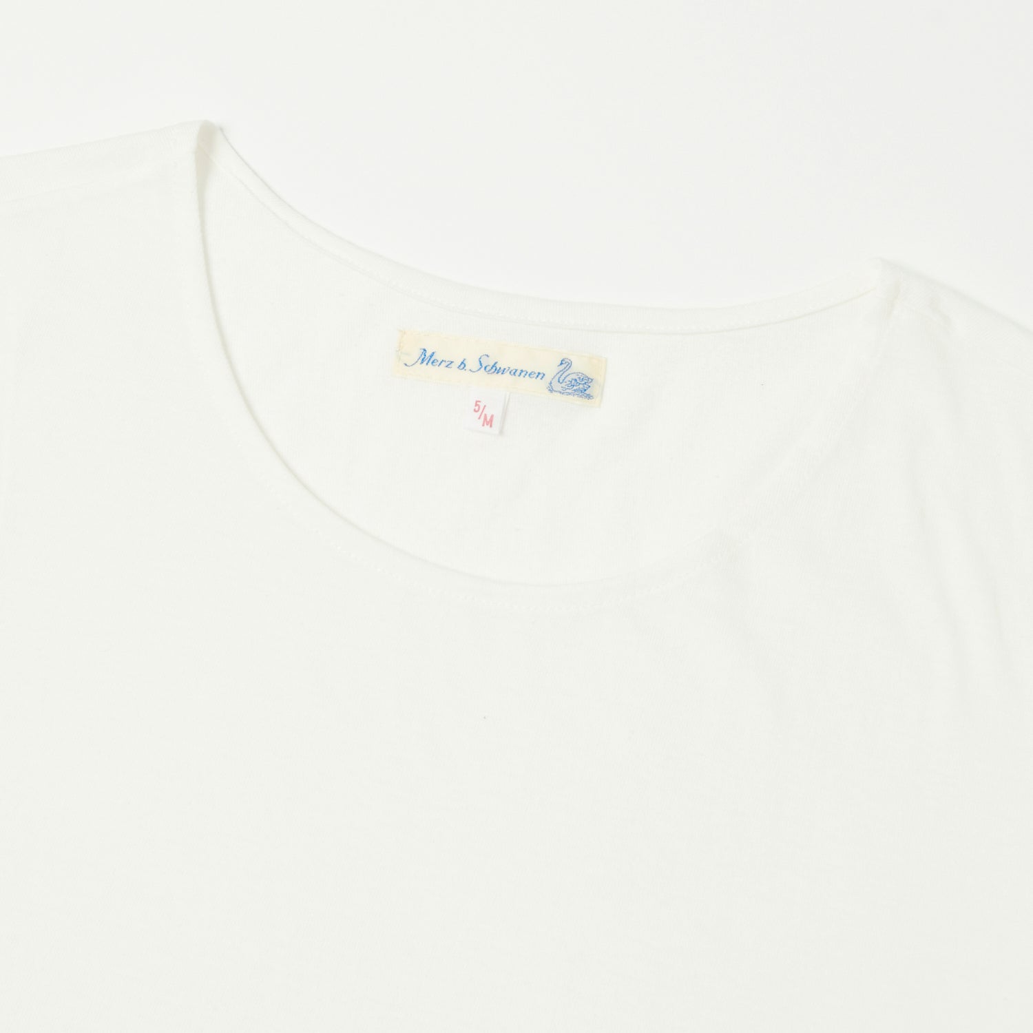 Merz b. Schwanen 114 Lightweight 1920s T-Shirt - White