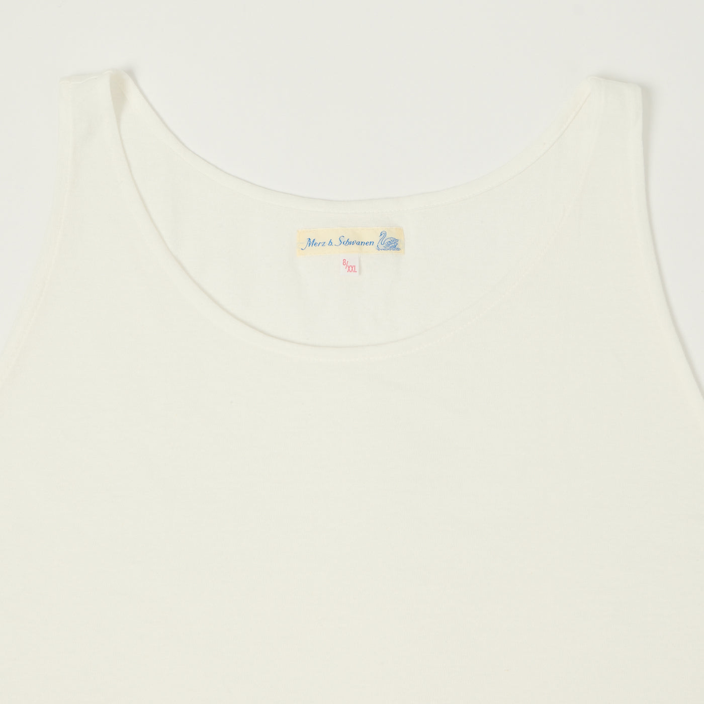 Merz b. Schwanen 136 Lightweight Tank Top - White