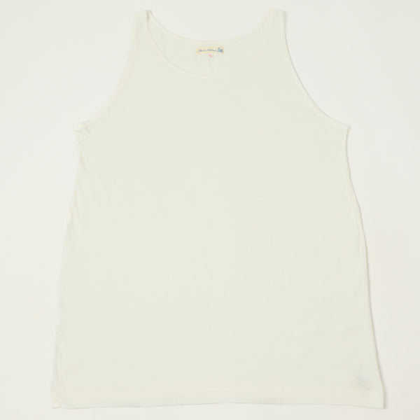 Merz b. Schwanen 136 Lightweight Tank Top - White