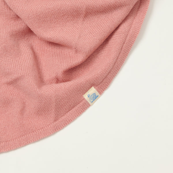 Merz b. Schwanen 'Good Basics' Merino/Cashmere/Silk Triangle Scarf - Rosewood