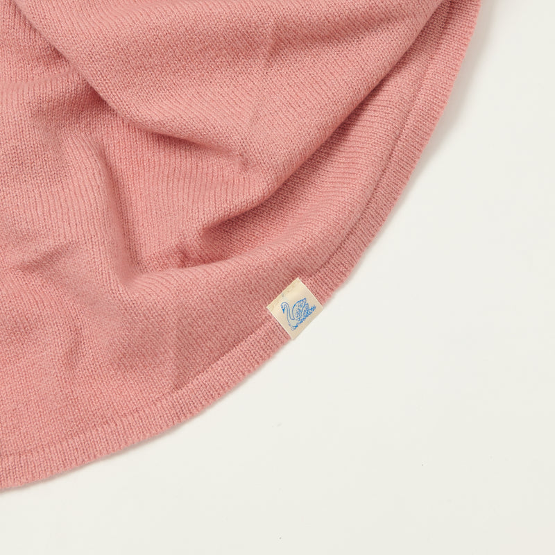 Merz b. Schwanen 'Good Basics' Merino/Cashmere/Silk Triangle Scarf - Rosewood