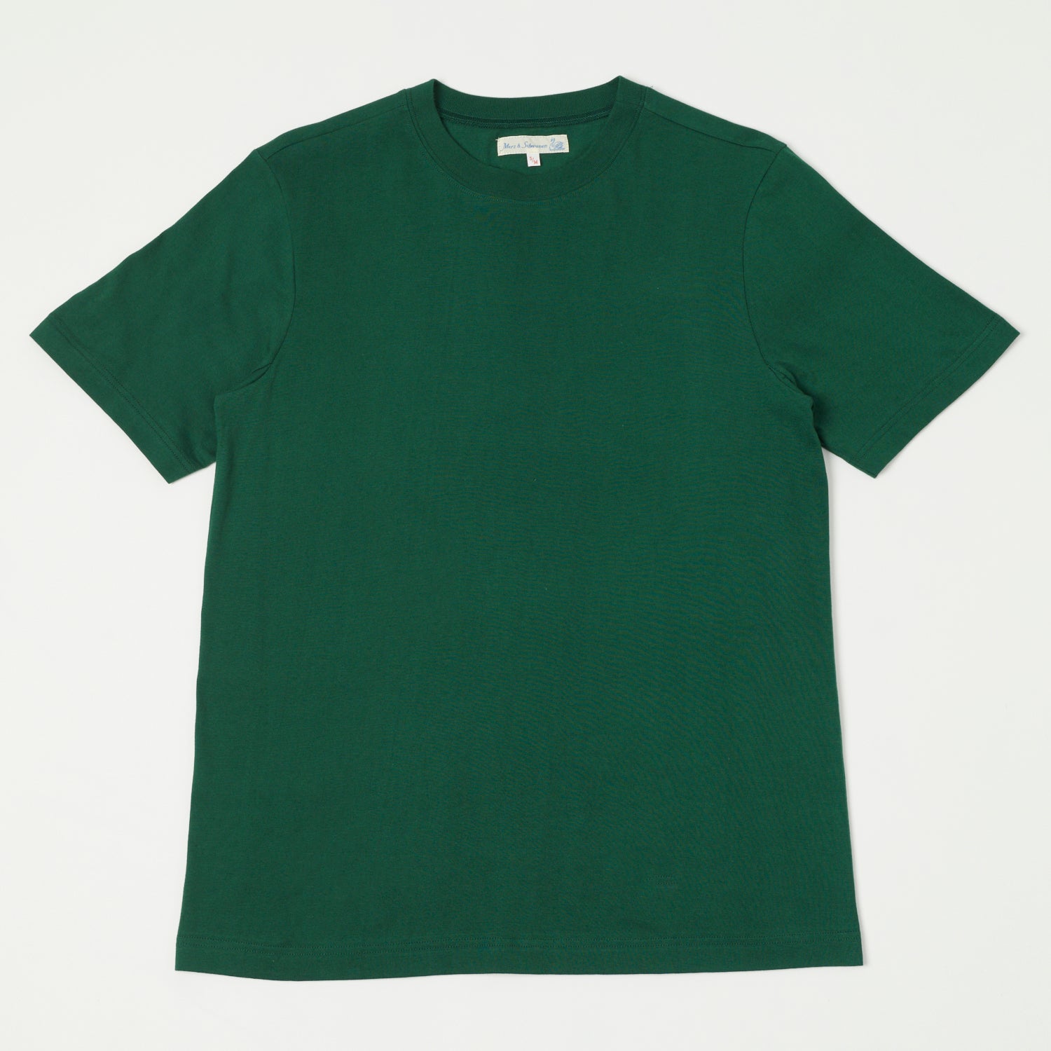 Merz b. Schwanen 1940s Relaxed Lightweight T-Shirt  - Classic Green