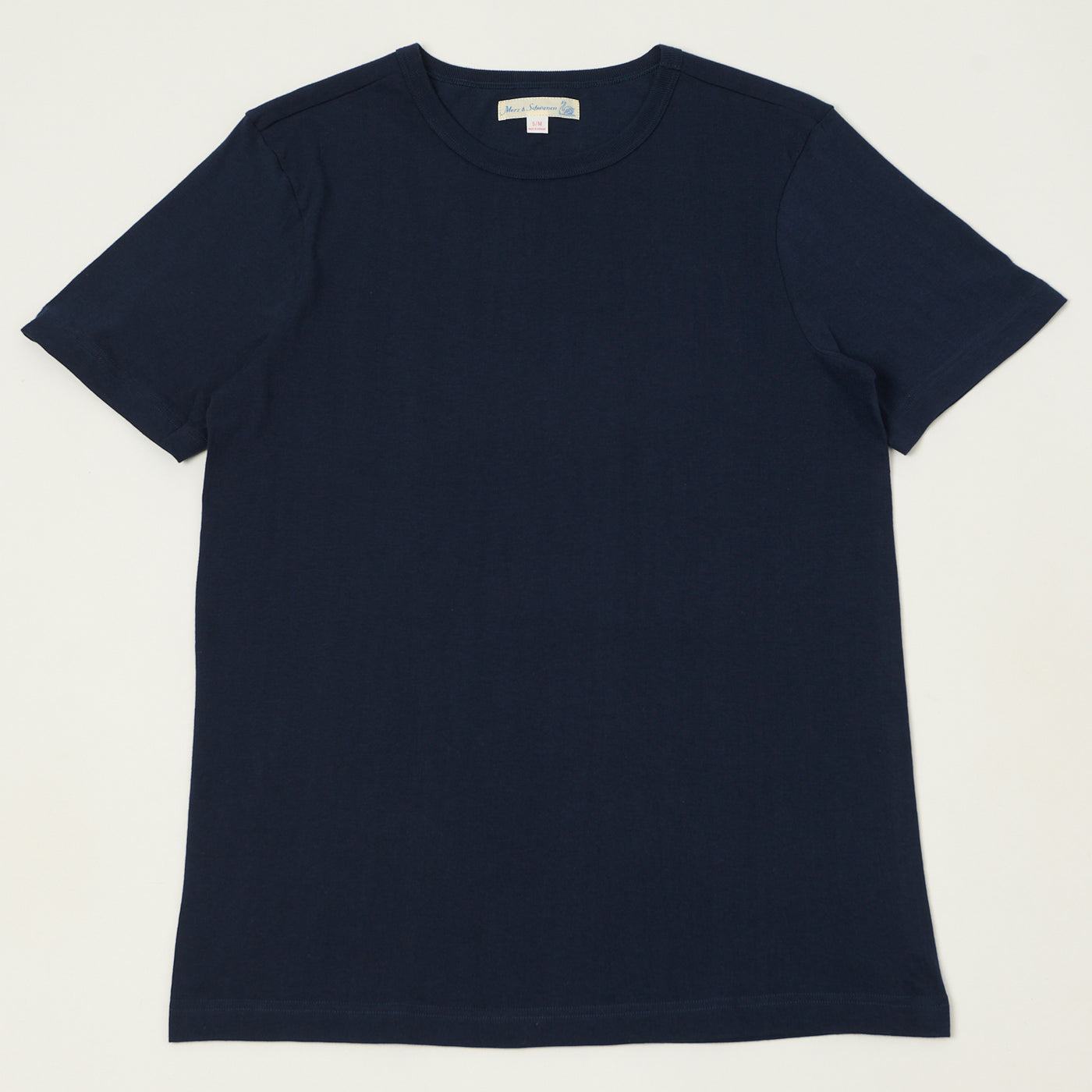 Merz b. Schwanen 1950s Classic Lightweight T-Shirt - Ink Blue