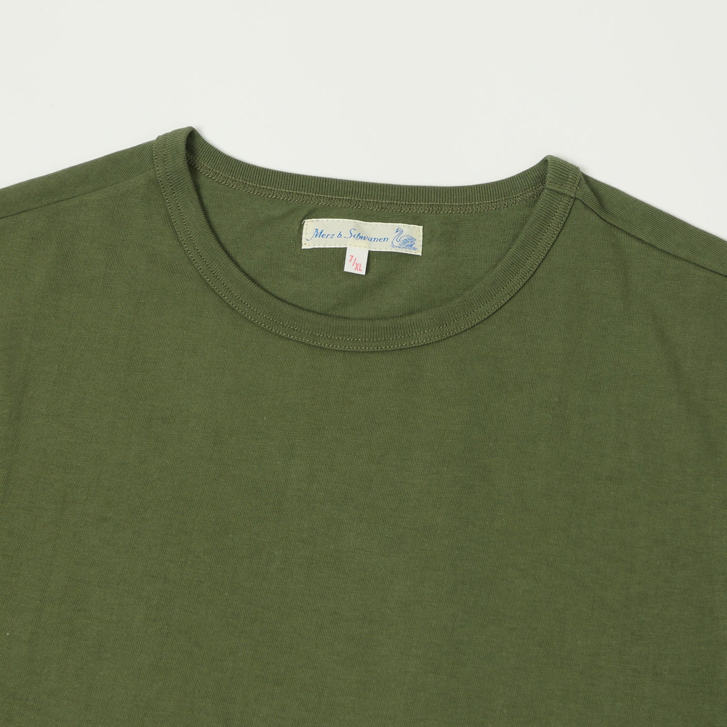 Merz b. Schwanen 1950s Classic Lightweight T-Shirt - Army