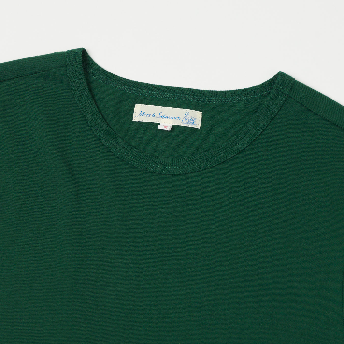 Merz b. Schwanen 1950s Classic Lightweight T-Shirt - Classic Green