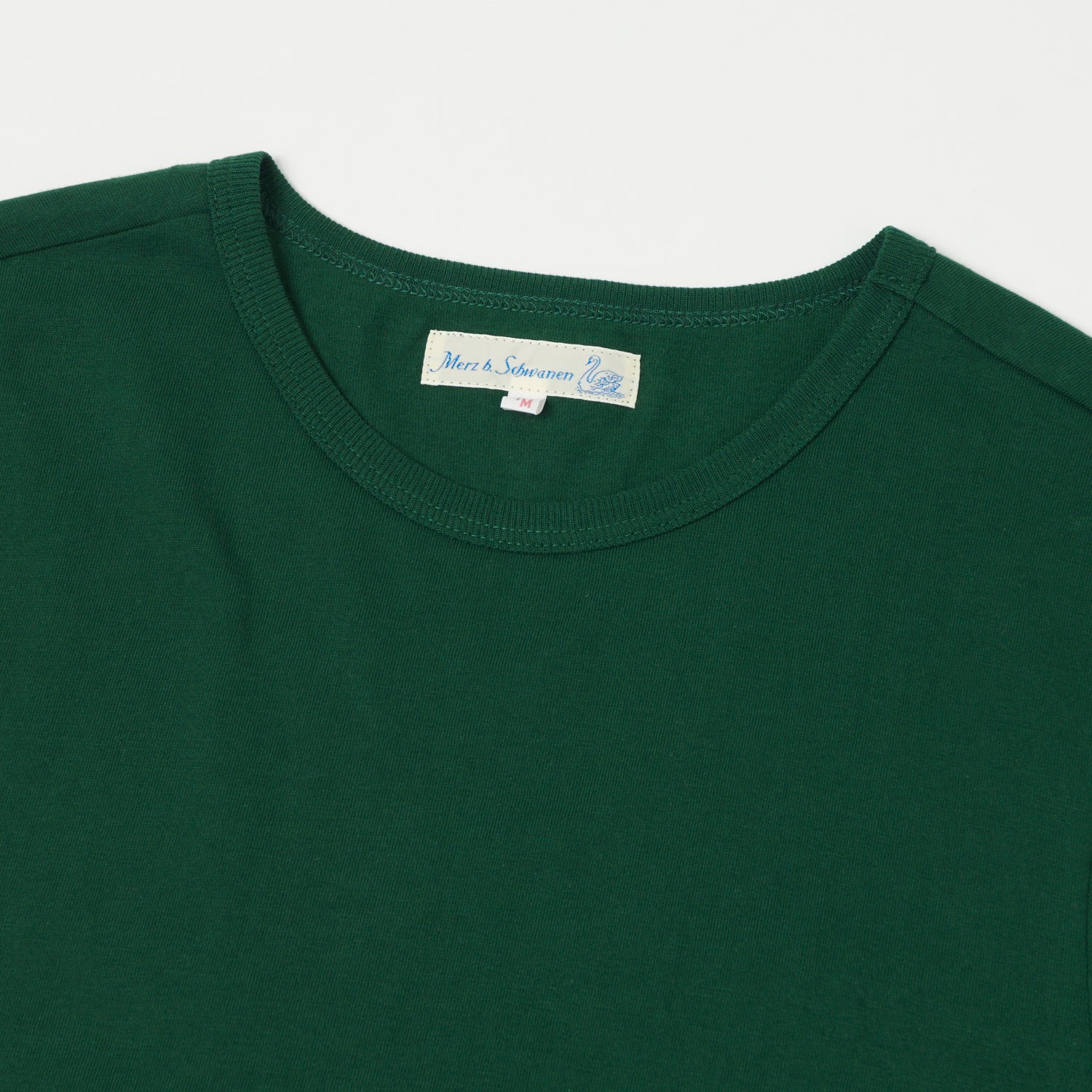 Merz b. Schwanen 1950s Classic Lightweight T-Shirt - Classic Green