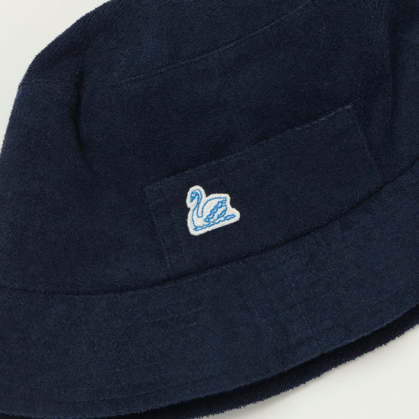 Merz b. Schwanen 'Good Basics' Bucket Hat - Deep Blue