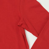 Merz b. Schwanen 206 Long Sleeve Henley - Red