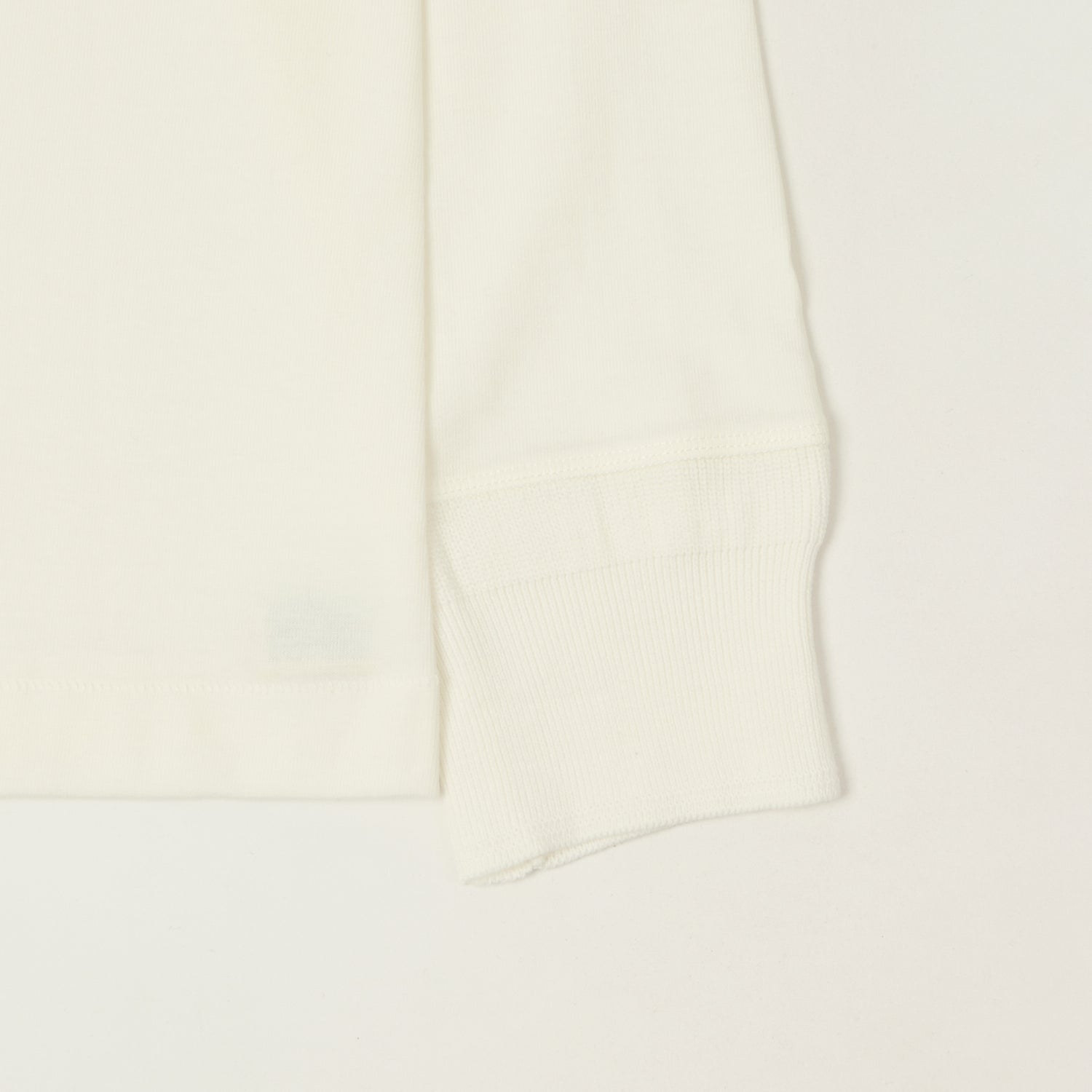 Merz b. Schwanen 206 Long Sleeve Henley - White