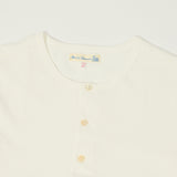 Merz b. Schwanen 206 Long Sleeve Henley - White