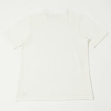 Merz b. Schwanen 214PK Pikee Crew Neck Tee - White