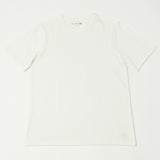 Merz b. Schwanen 214PK Pikee Crew Neck Tee - White