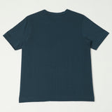 Merz b. Schwanen 214 Crew Neck Tee - Mineral Blue