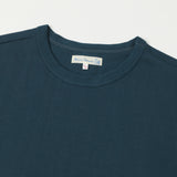 Merz b. Schwanen 214 Crew Neck Tee - Mineral Blue