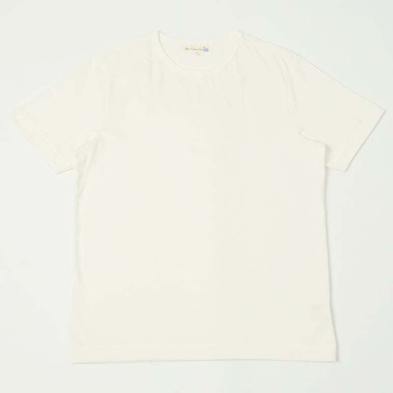 Merz b. Schwanen 2M15 Classic Jersey Tee - White