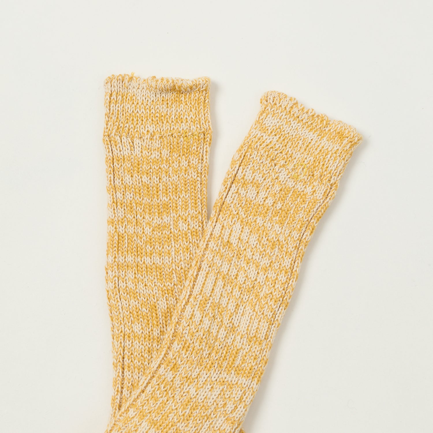 Merz b. Schwanen 271 Cotton Sock - Yellow Melange