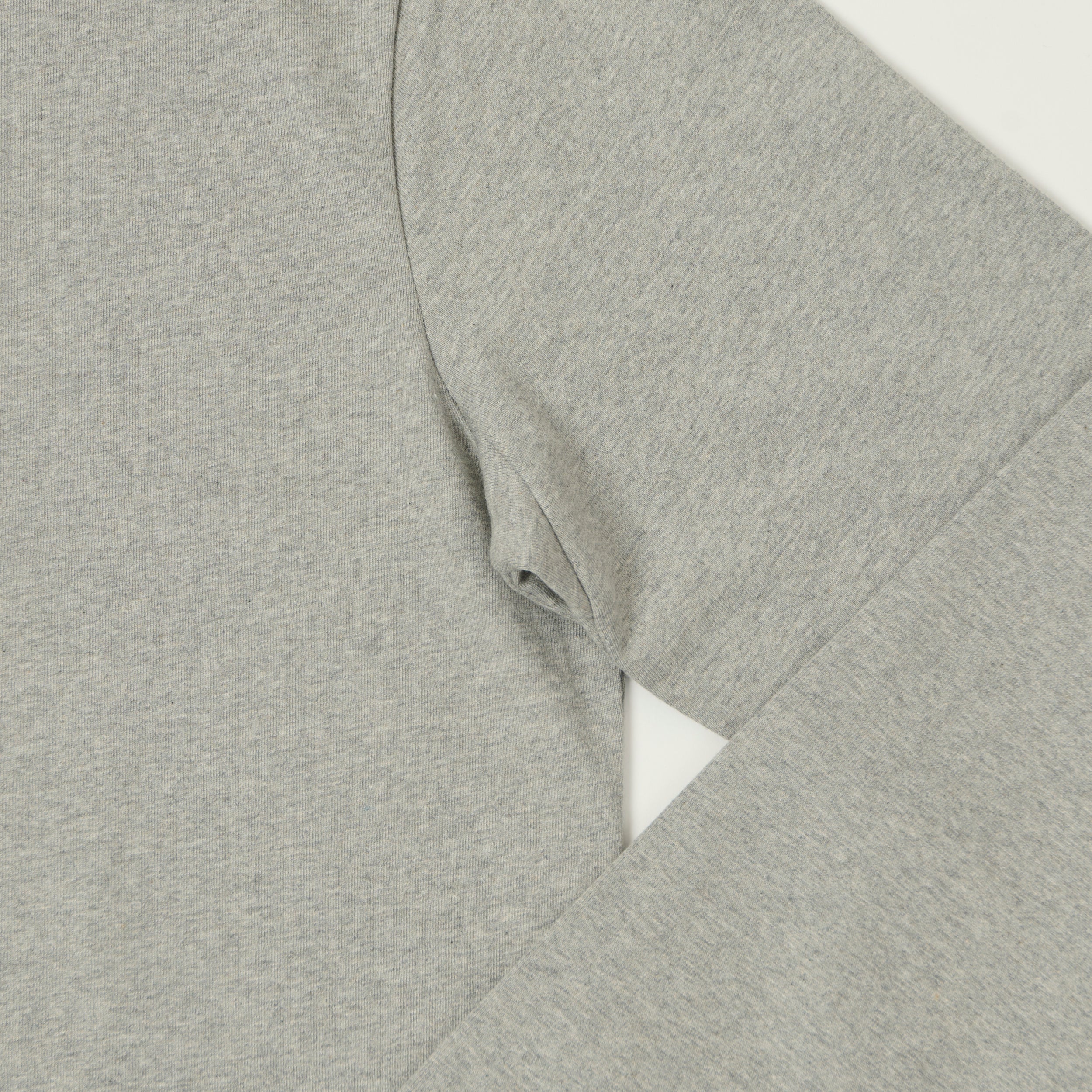 Merz b. Schwanen 2M06 Classic Long Sleeve Henley - Grey Melange