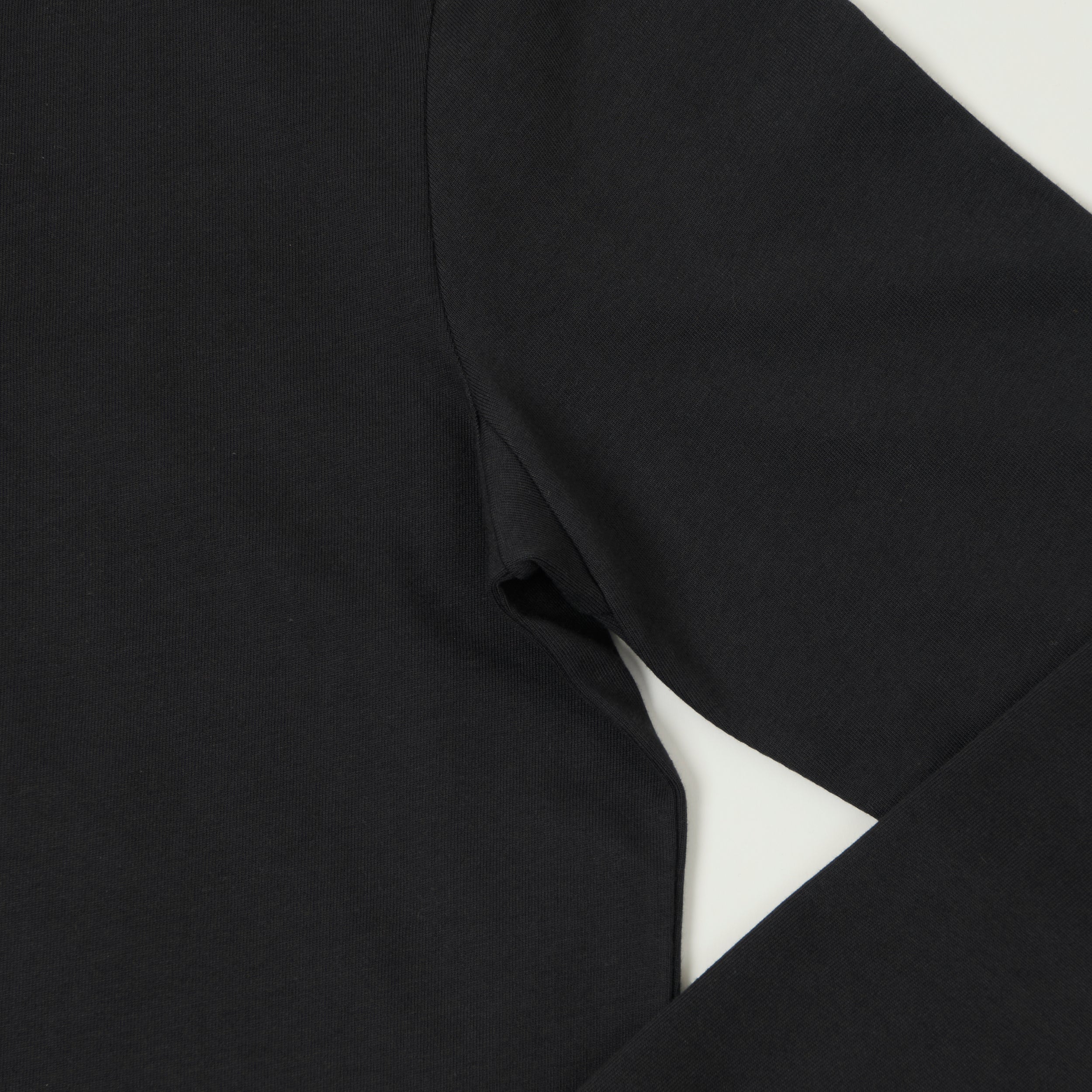 Merz b. Schwanen 2M06 Classic Long Sleeve Henley - Charcoal