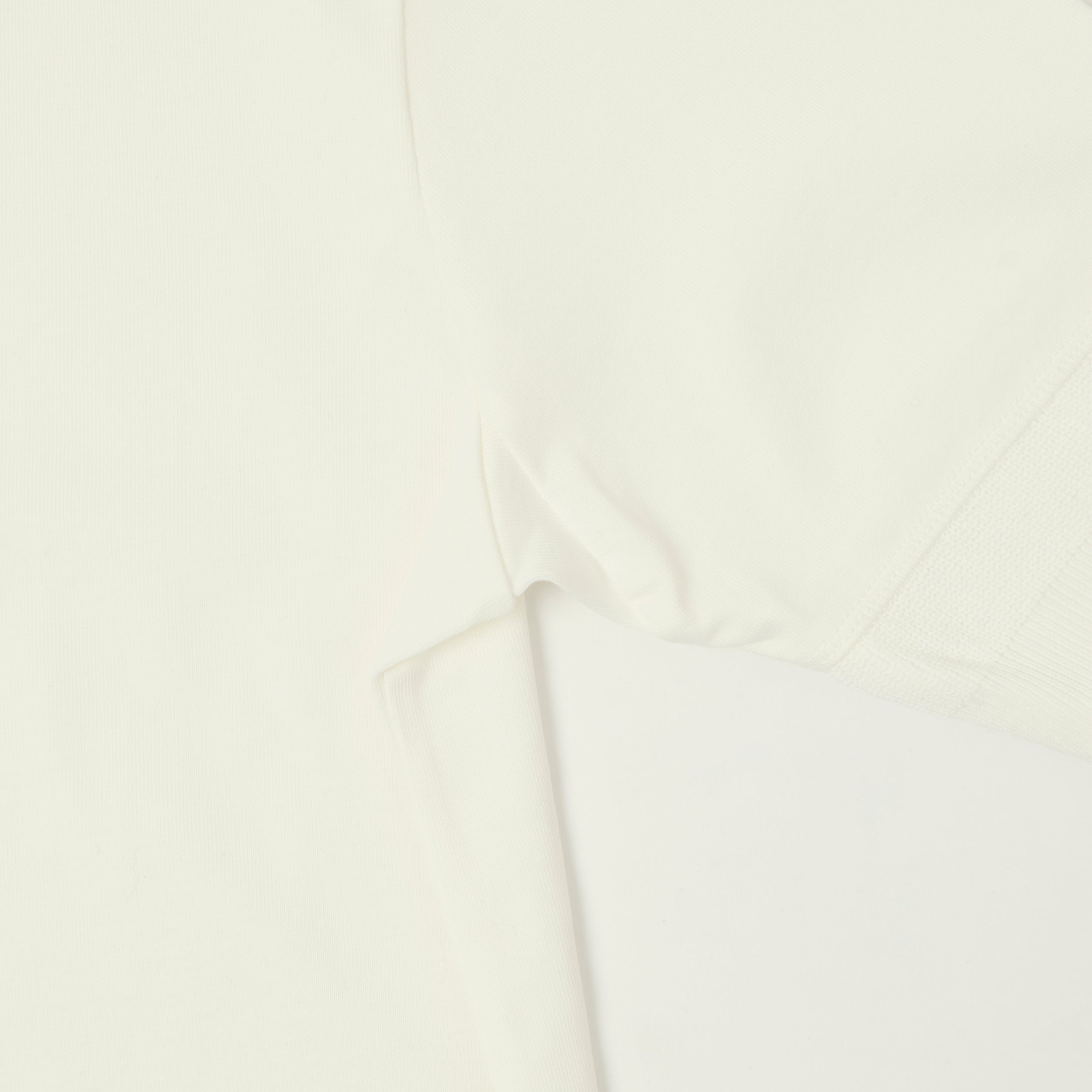 Merz b. Schwanen 2M07 Short Sleeve Henley - White