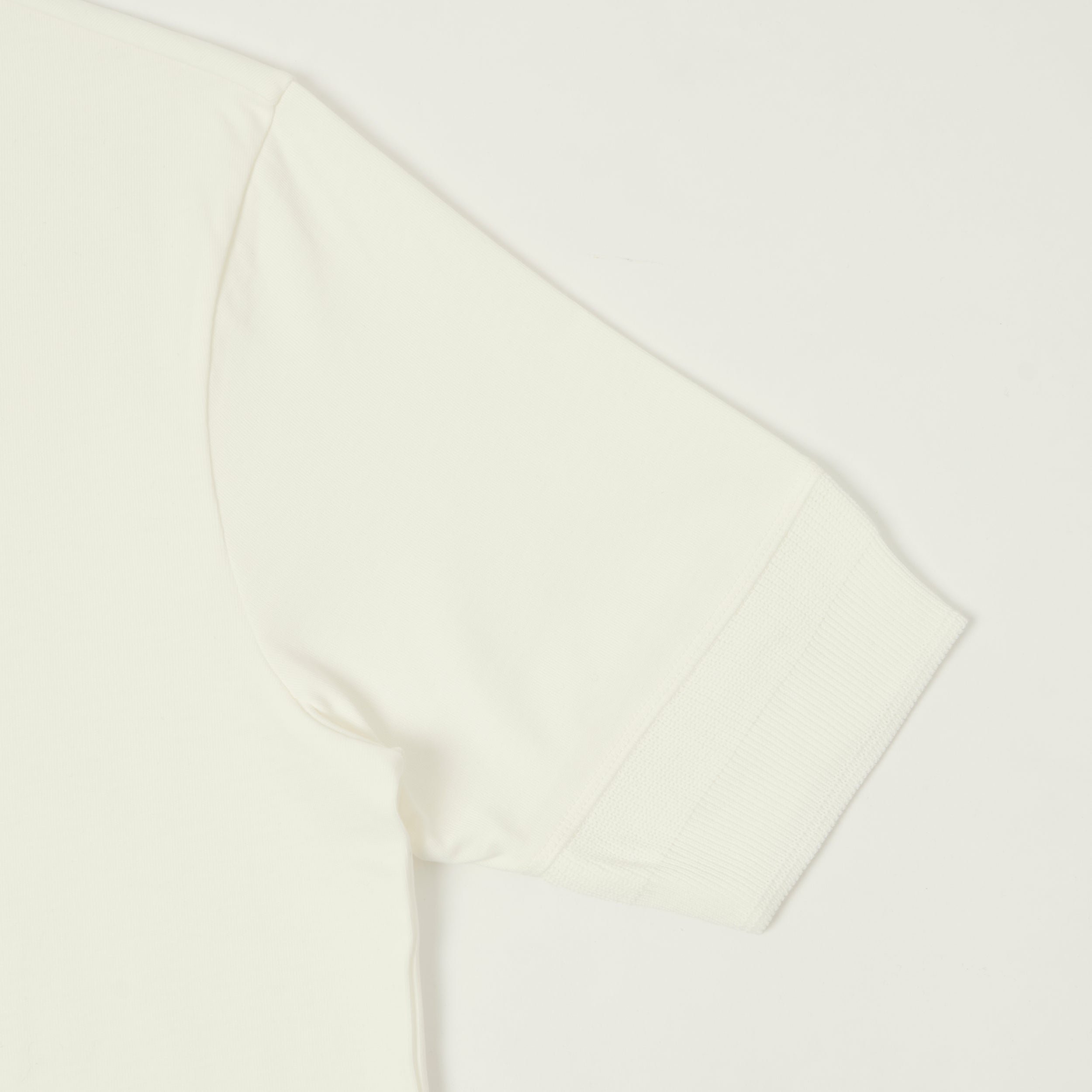 Merz b. Schwanen 2M07 Short Sleeve Henley - White