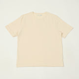 Merz b. Schwanen 2M15C Classic Cropped Jersey T-Shirt - Nature