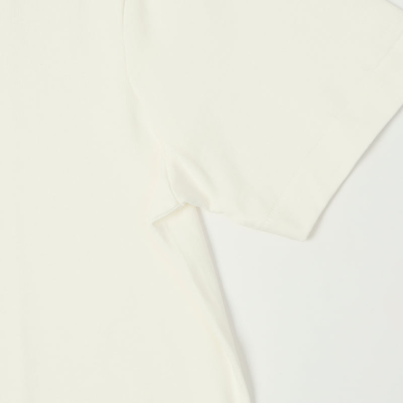 Merz b. Schwanen 2M15C Classic Jersey Tee - White