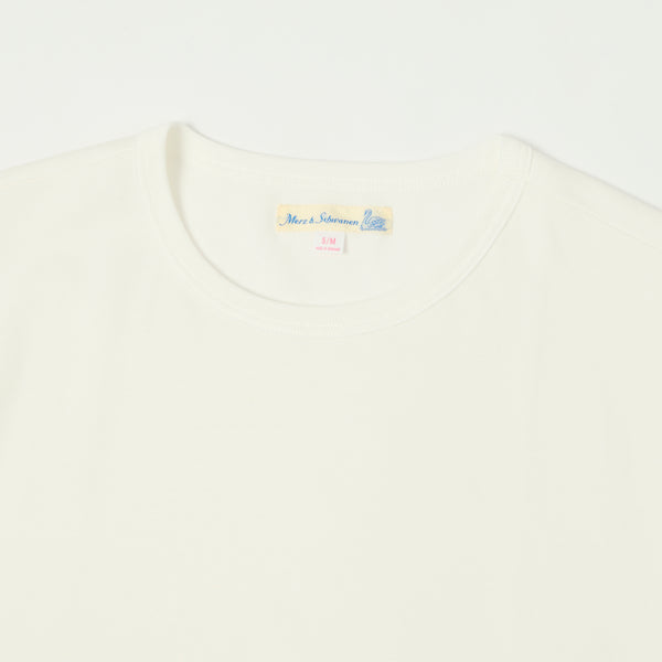 Merz b. Schwanen 2M15C Classic Jersey Tee - White