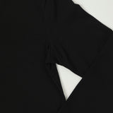 Merz b. Schwanen 2M15LS Classic Jersey Long Sleeve T-Shirt - Deep Black