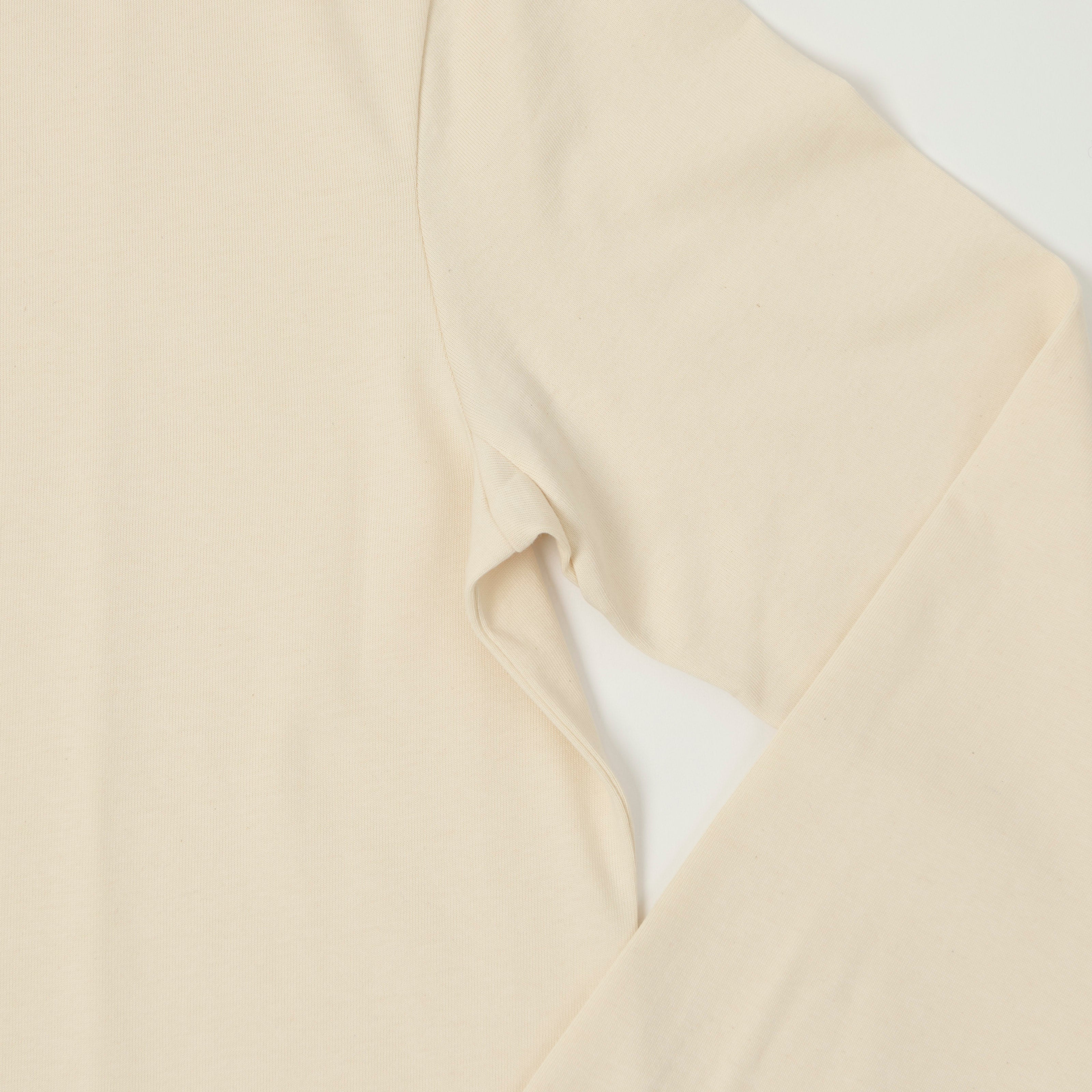 Merz b. Schwanen 2M15LS Classic Jersey Long Sleeve T-Shirt - Nature