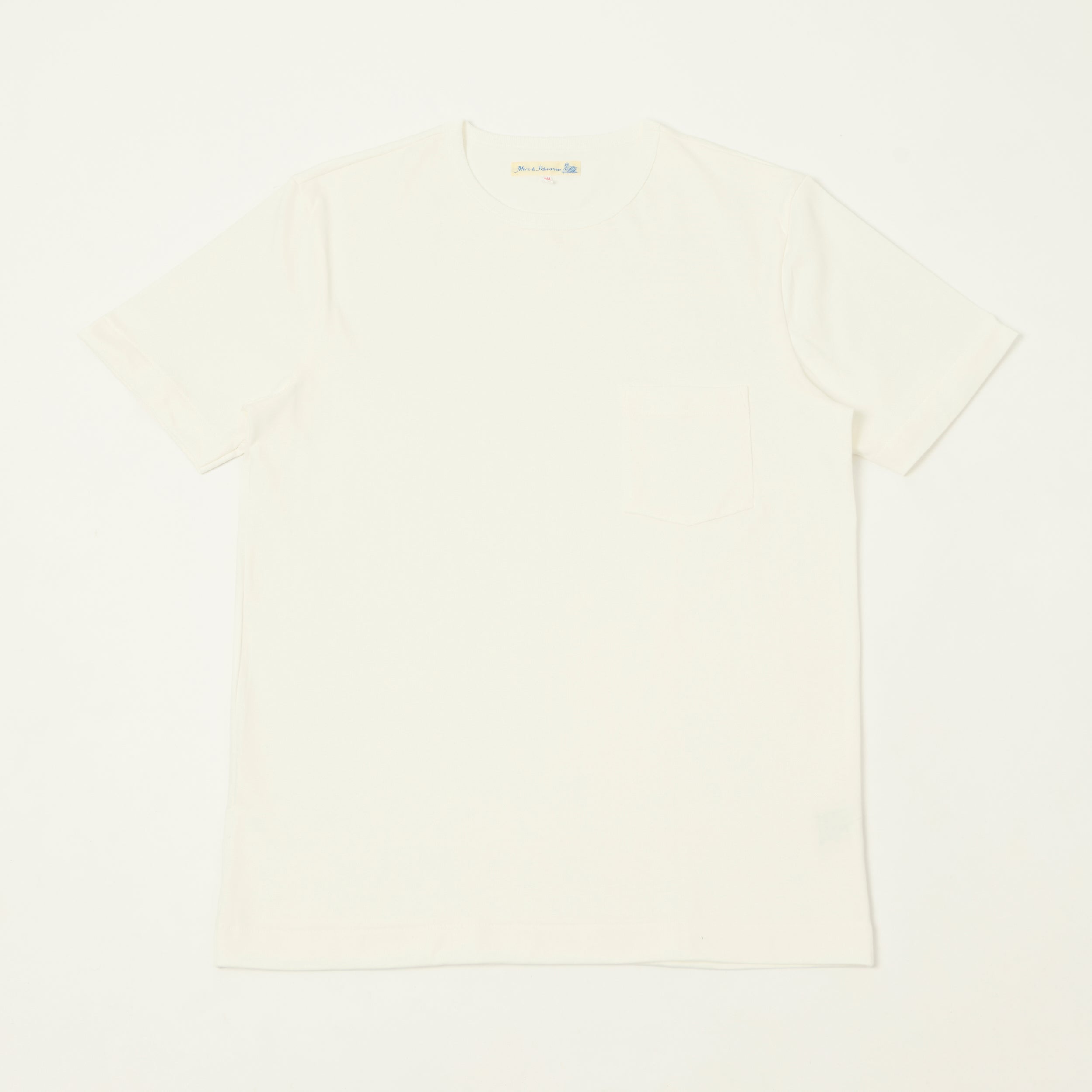 Merz b. Schwanen 2M15P Classic Jersey T-Shirt - White
