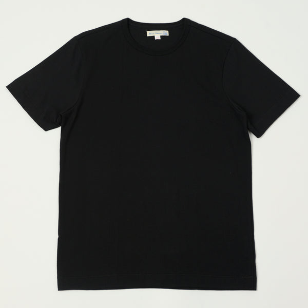 Merz b. Schwanen 2M15 Classic Jersey Tee - Deep Black