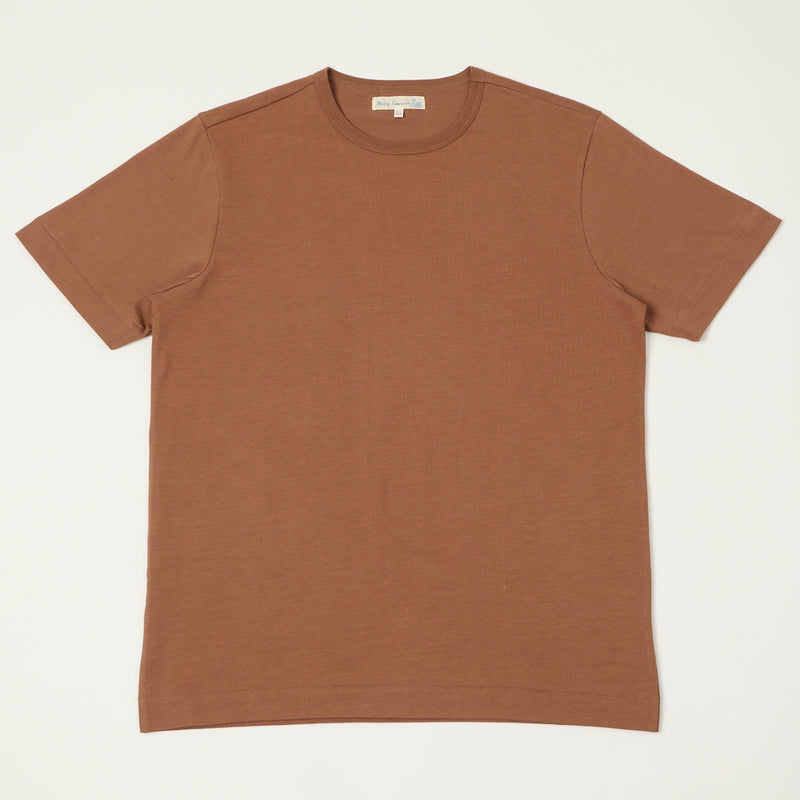 Merz b. Schwanen 2M15 Classic Jersey Tee - Nut