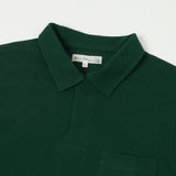 Merz b. Schwanen 2PKPL Pocket Polo Shirt - Classic Green