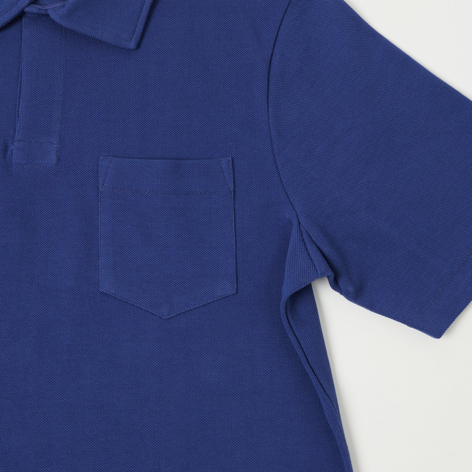 Merz b. Schwanen 2PKPL Pocket Polo Shirt - Pacific