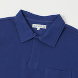 Merz b. Schwanen 2PKPL Pocket Polo Shirt - Pacific
