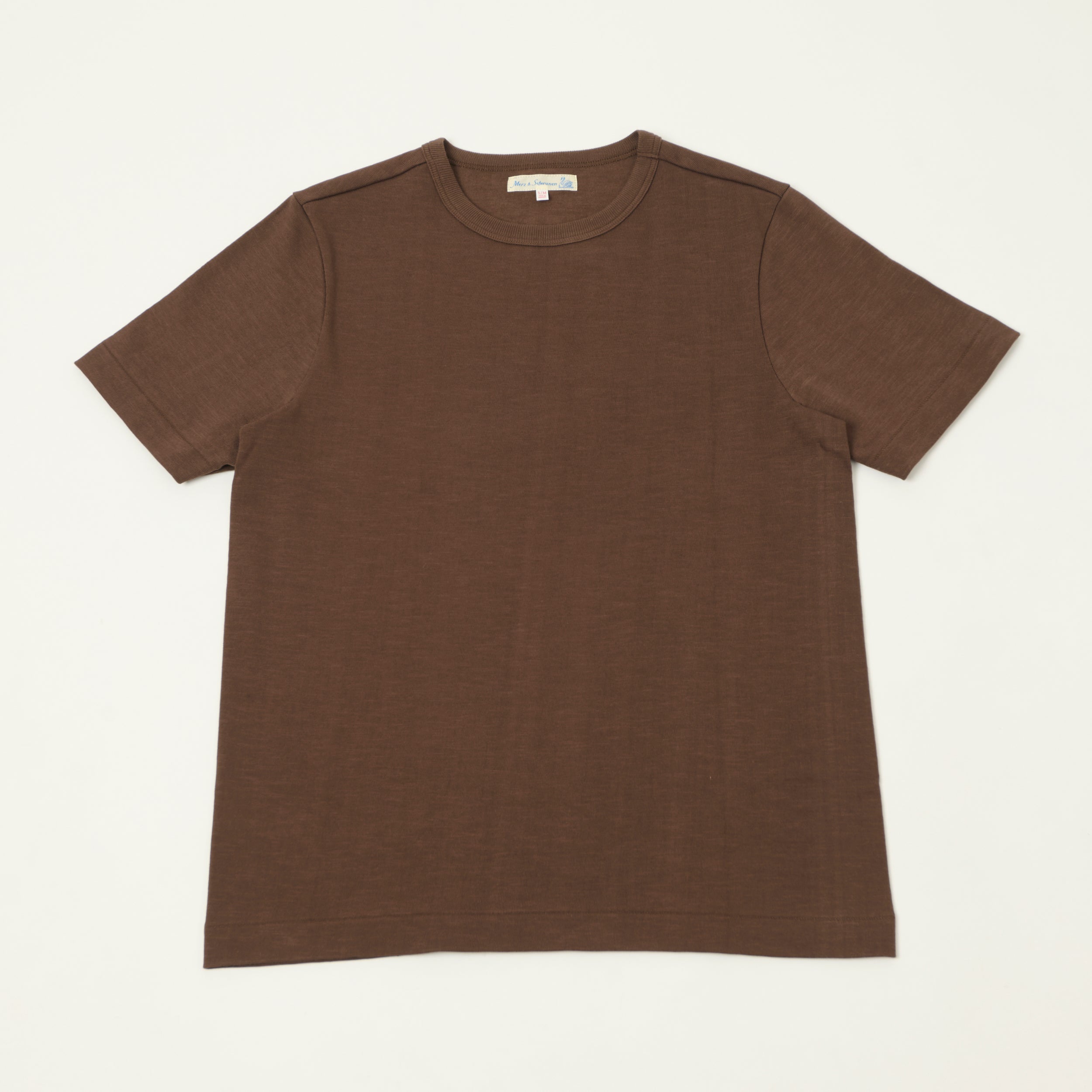 Merz b. Schwanen 2S14 Relaxed Heavyweight T-Shirt - Chocolate