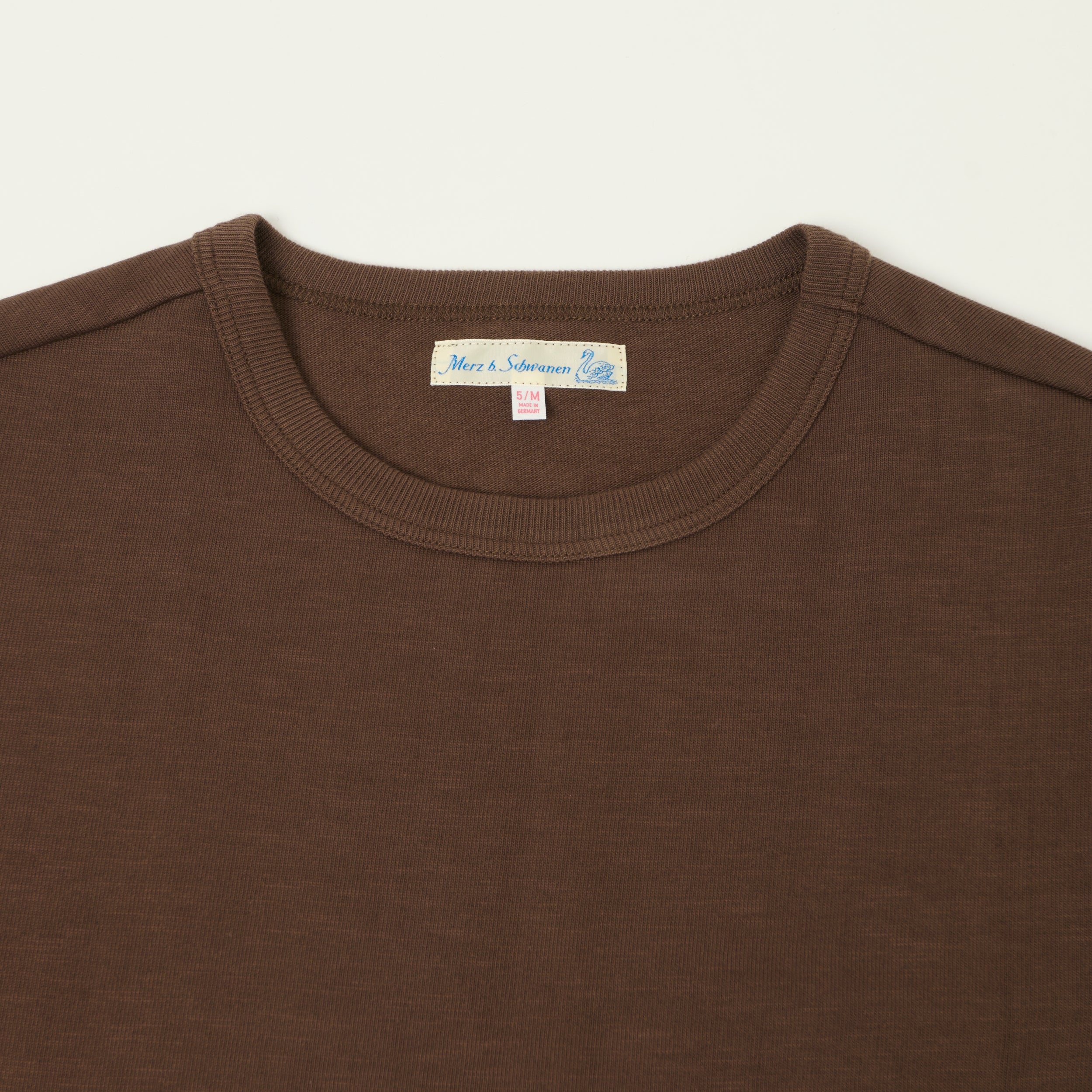 Merz b. Schwanen 2S14 Relaxed Heavyweight T-Shirt - Chocolate