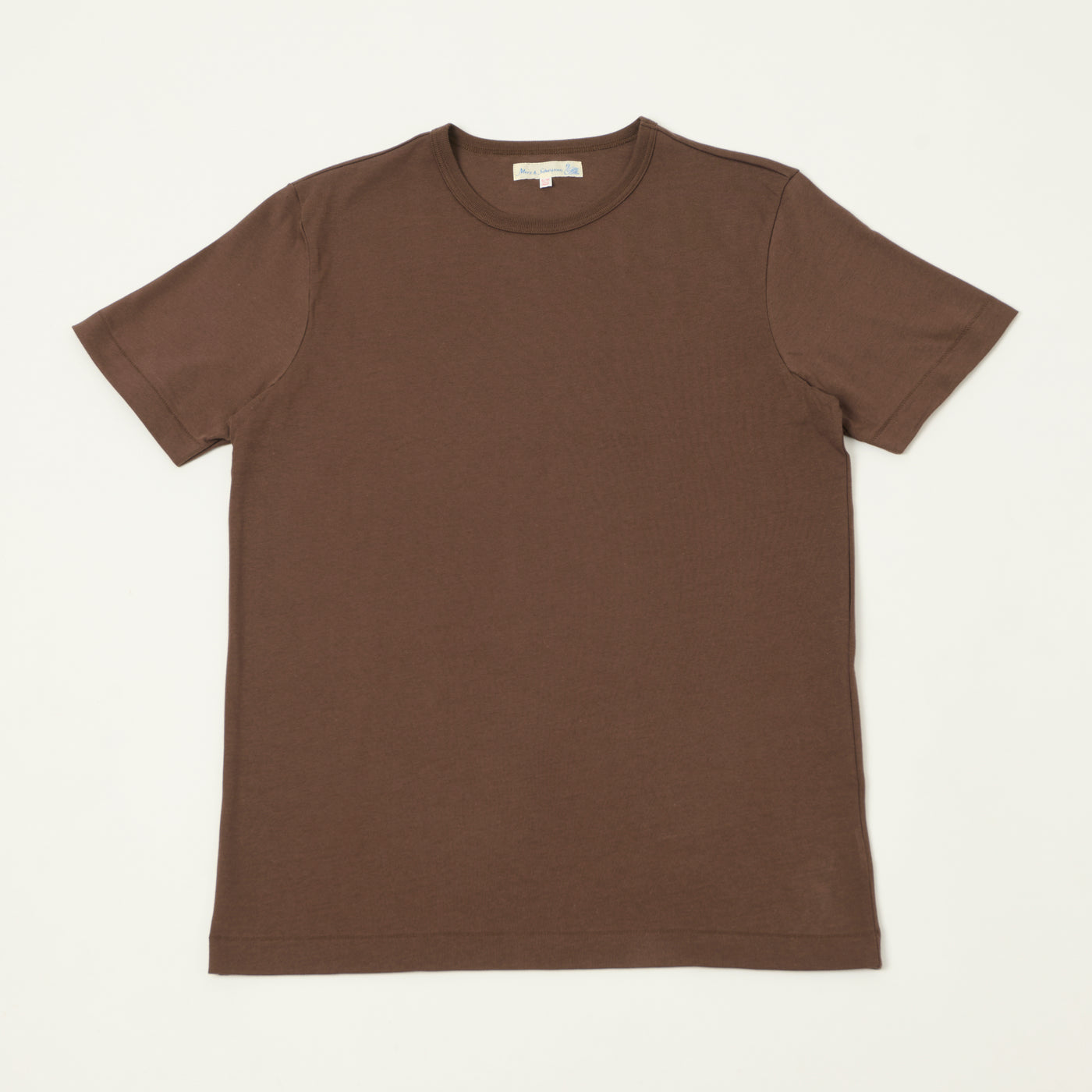 Merz b. Schwanen 2M15 Classic Jersey T-Shirt - Chocolate