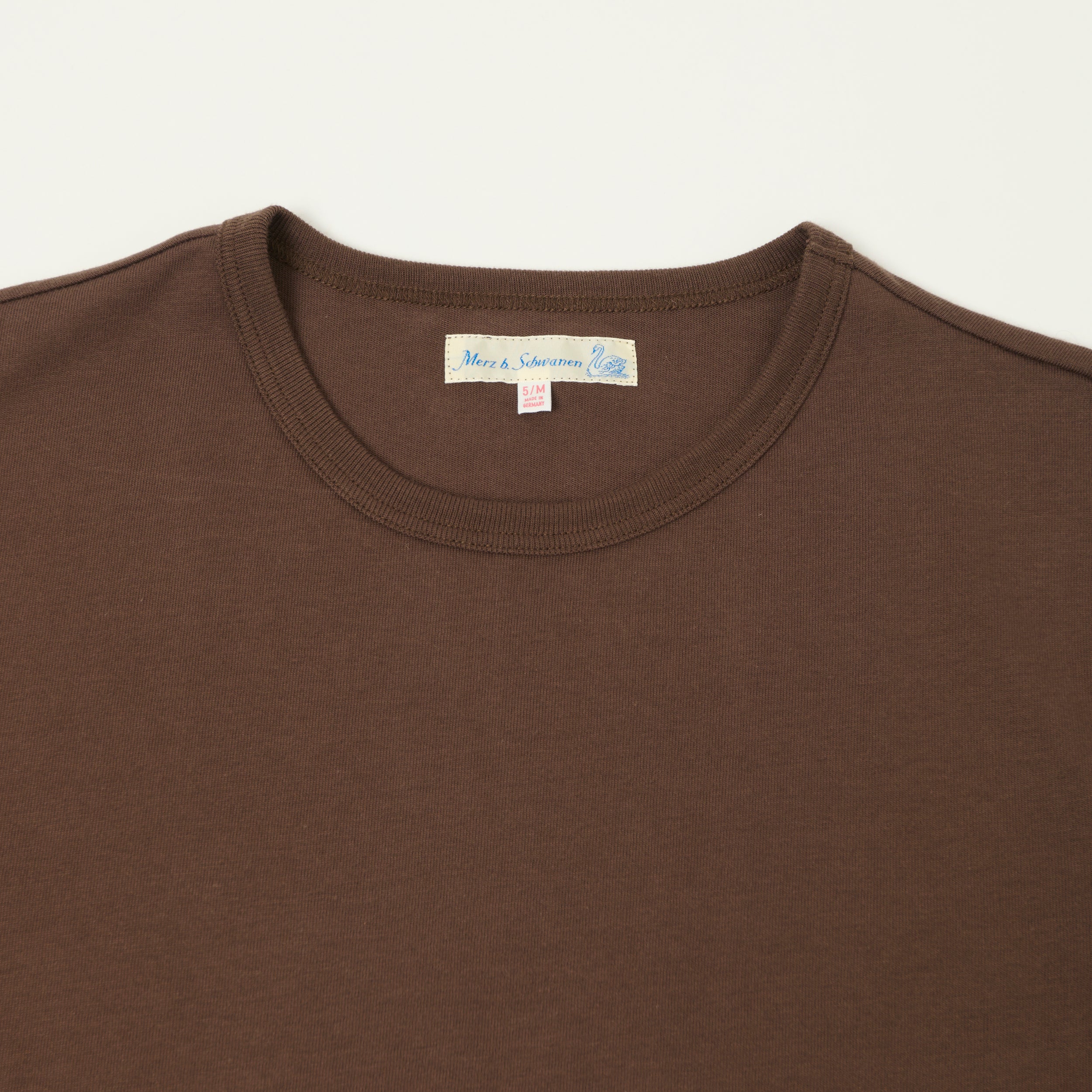 Merz b. Schwanen 2M15 Classic Jersey T-Shirt - Chocolate