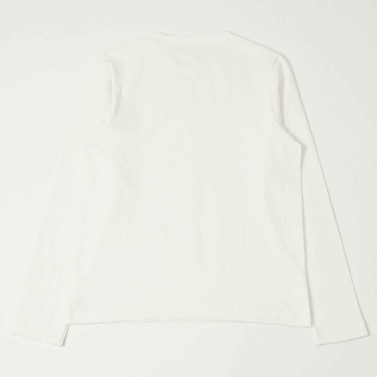 Merz b. Schwanen 2S18 Heavyweight Long Sleeve T-Shirt - White