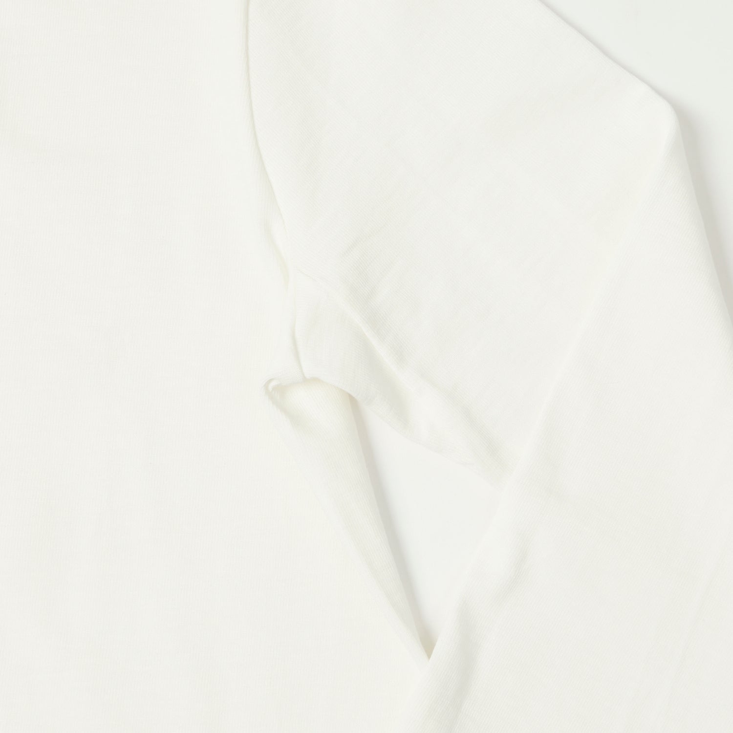 Merz b. Schwanen 2S18 Heavyweight Long Sleeve T-Shirt - White