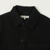 Merz b. Schwanen 'Good Basics' Wool Work Jacket - Deep Black