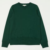 Merz b. Schwanen 346 Crew Neck Sweatshirt - Classic Green