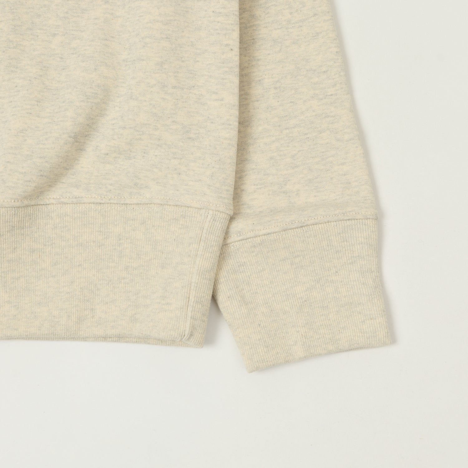 Merz b. Schwanen 346 Classic Sweatshirt - Nature Melange