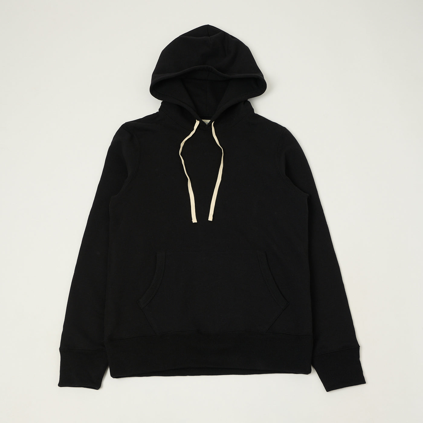 Merz b. Schwanen 382 Hooded Sweatshirt - Deep Black