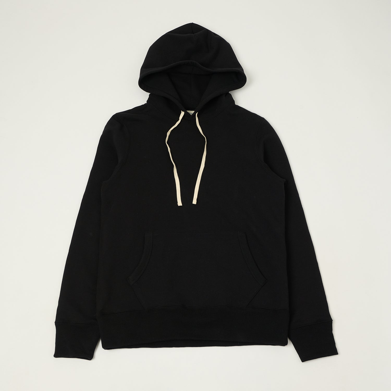 Merz b. Schwanen 382 Hooded Sweatshirt - Deep Black