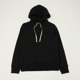 Merz b. Schwanen 382 Hooded Sweatshirt - Deep Black