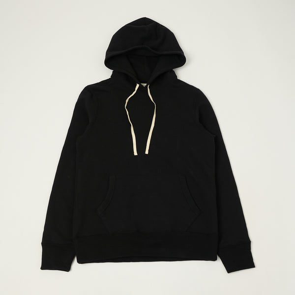 Merz b. Schwanen 382 Hooded Sweatshirt - Deep Black